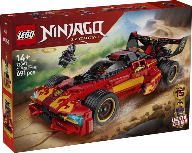 LEGO NINJAGO Ninja Racer X-1 – Aniversarea a 15-a
