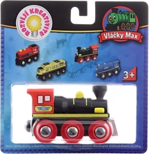 Locomotivă cu aburi din lemn Maxim