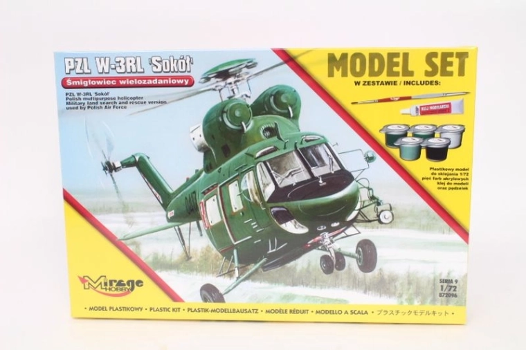 Model Mirage de lipit – elicopter PZL W-3 Sokół 1:72