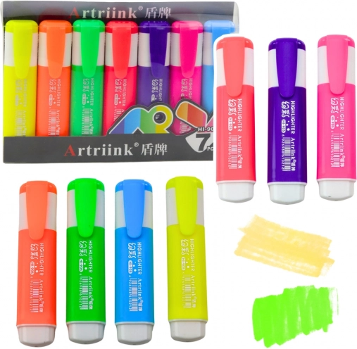 Set de marcatori neon 7 buc