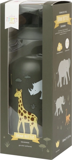 A Little Lovely Company sticlă din inox pentru băut 500 ml – Savanna