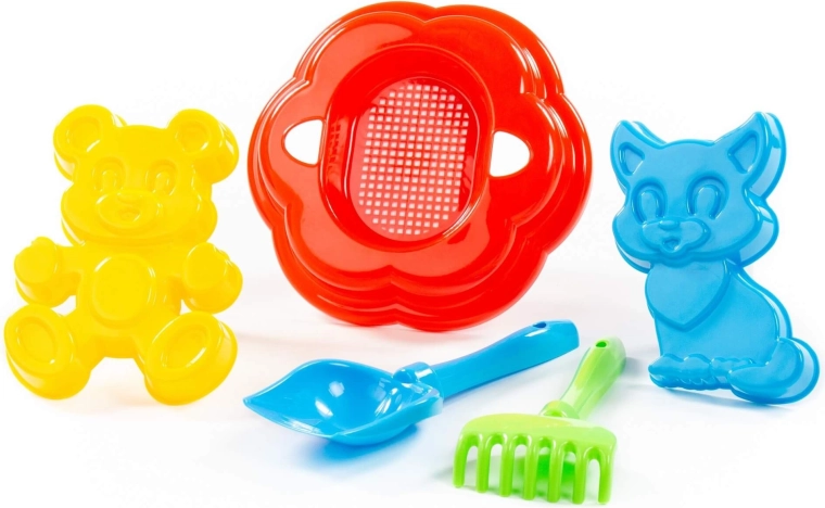 Sită mare în formă de floare pentru nisip fin