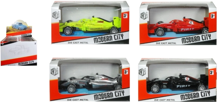 Mașină de curse – model sport metal‑plastic