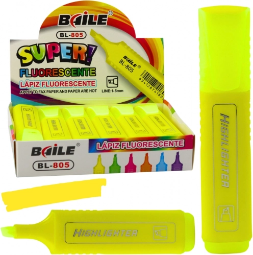 Marcator de text neon intens galben