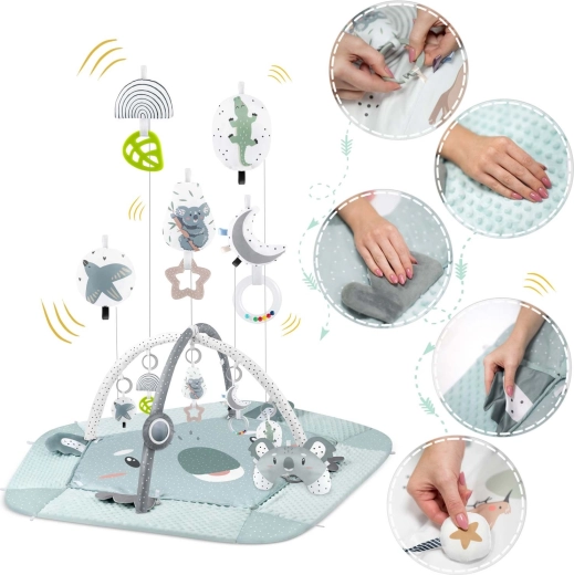 Dublă față, pliabilă și ușor de curățat