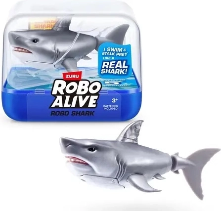 ZURU RoboAlive rechin plutitor gri