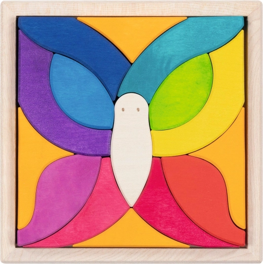 Puzzle din lemn fluture Butterfly Mariposa - 1 bucată