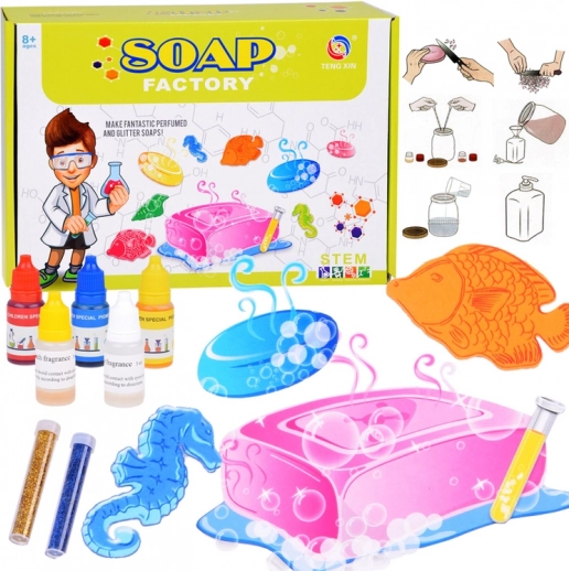 Set pentru fabricarea săpunului Atelier de săpunărit
