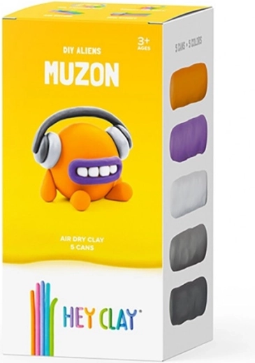 Plastilină HEY CLAY MUZON Magazin – set pentru creația extraterestrului