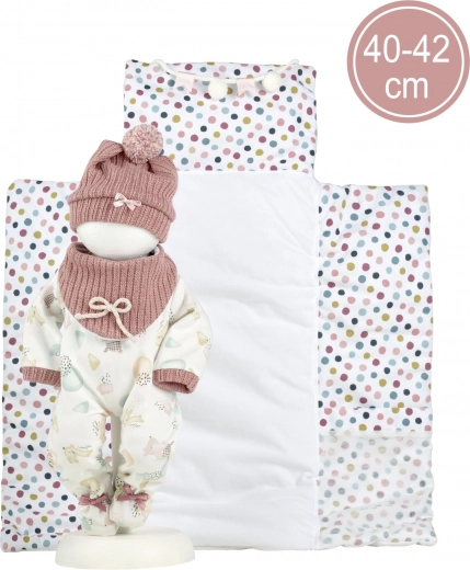 Hăinuțe pentru păpușa bebeluș New Born cu accesorii