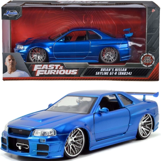 Model auto NISSAN Skyline Fast & Furious 19 cm