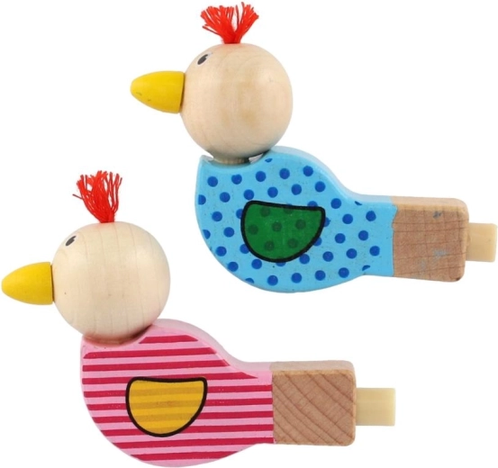 Păsărică veselă în două culori