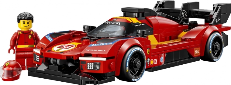 Detalii autentice de curse Ferrari 499P