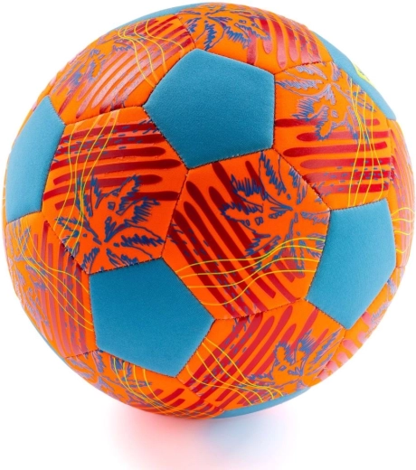 Schildkröt minge de fotbal de plajă din neopren Beach, mărimea 5, roșu