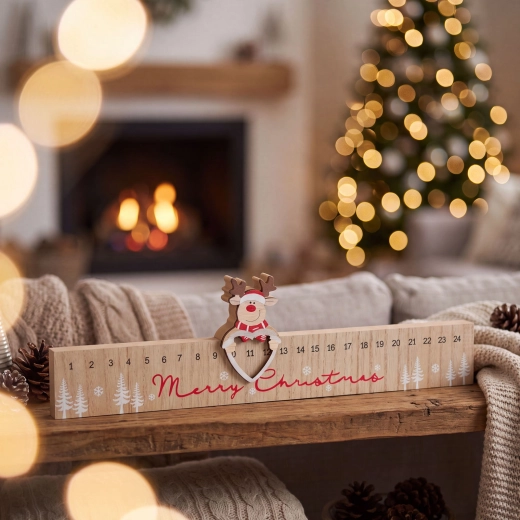 Calendar advent „Merry Christmas” cu ren
