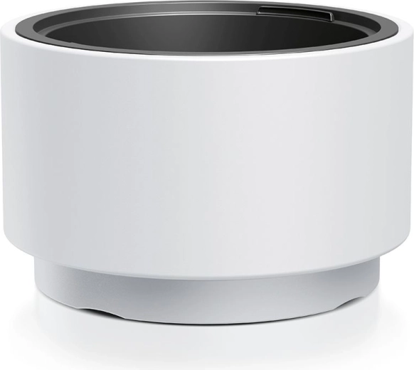 Ghiveci rotund alb cu inserție 46,8 cm HEOS