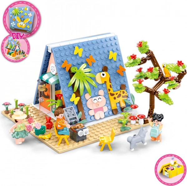 Sluban Girls Dream Camping Set de Construcție
