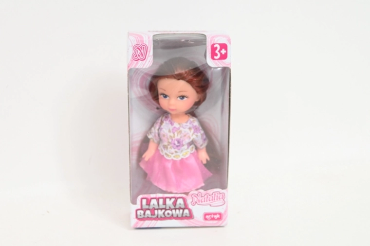 Păpușă mini Natalia 8 cm - 1 bucată