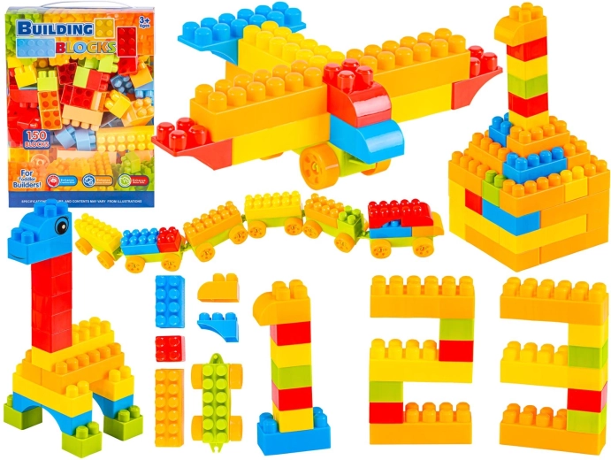 Set de construcție pentru copii – 150 de piese