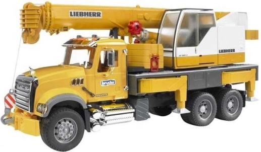 Bruder MACK Granite macara LIEBHERR 1:16