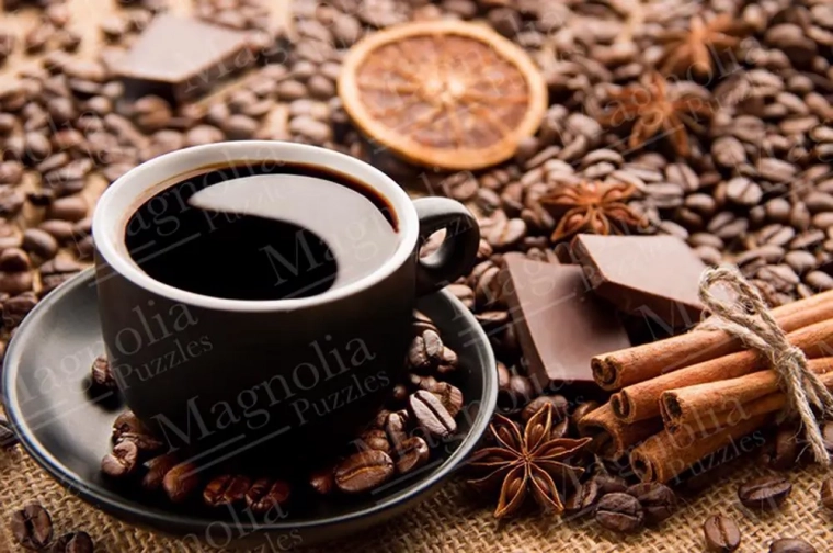 Puzzle Timp pentru cafea 1000 piese