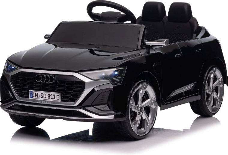 Mașinuță electrică pentru copii Audi SQ8 neagră