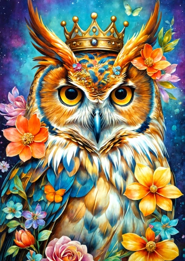 Puzzle ENJOY Bufnița regală 1000 de piese
