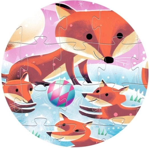 Ilustrație magică de iarnă
