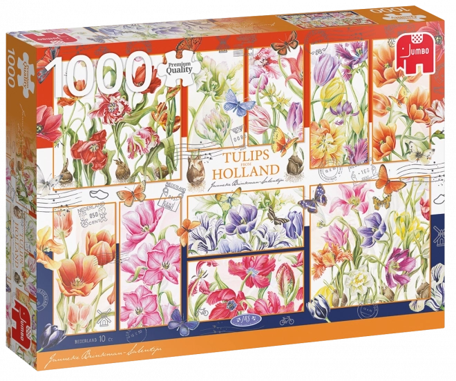 Puzzle Lalele olandeze 1000 piese JUMBO