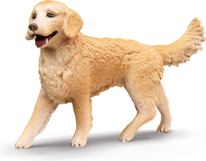 Figurină detaliată de golden retriever