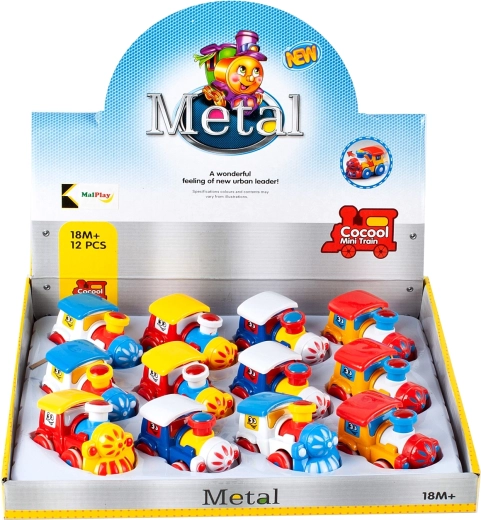 locomotivă metalică cu mecanism de propulsie