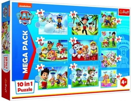 Puzzle Patrula cățelușilor Trefl 10v1