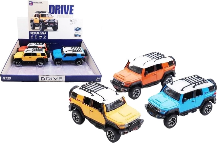 Toyota FJ vehicul pentru copii cu trei roți 19 cm, cu lumini și sunete