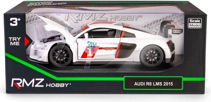 RMZ Hobby Audi R8 2015 model alb 1:32