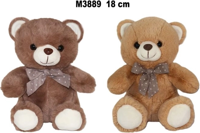 Ursuleț de pluș 18 cm - 1 bucată