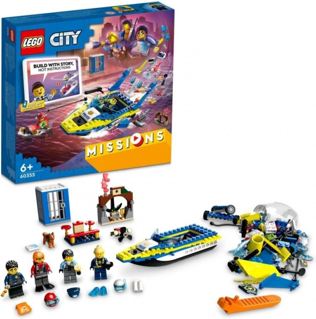 Lego City poliția pe apă – investigație