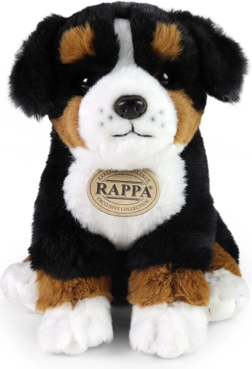 Rappa câine de pluș din rasa câine de munte, în poziție șezândă, 23 cm, Soft Collection