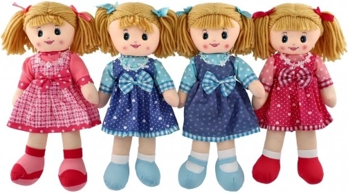 Păpușă de cârpă din pluș 40 cm