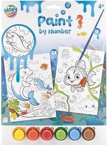 Pictură după numere A4 – Peștișori