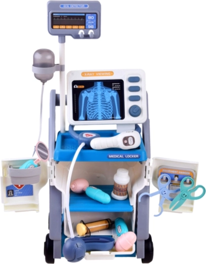 Panou realist de radiografie și EKG