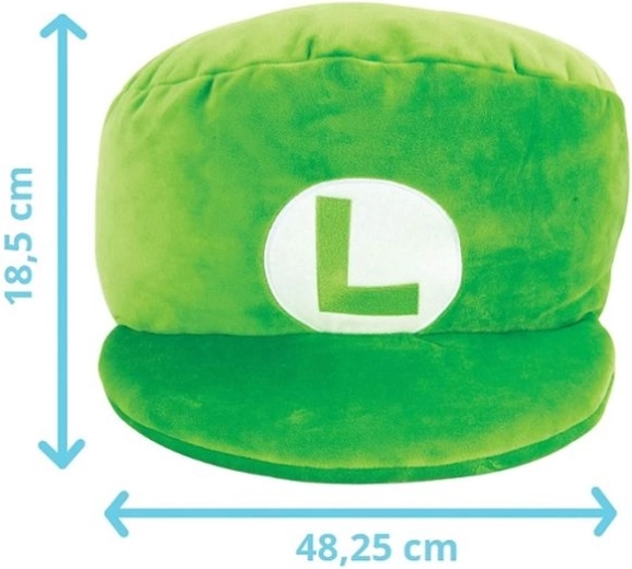 TOMY Nintendo Super Mario căciulă de pluș Luigi
