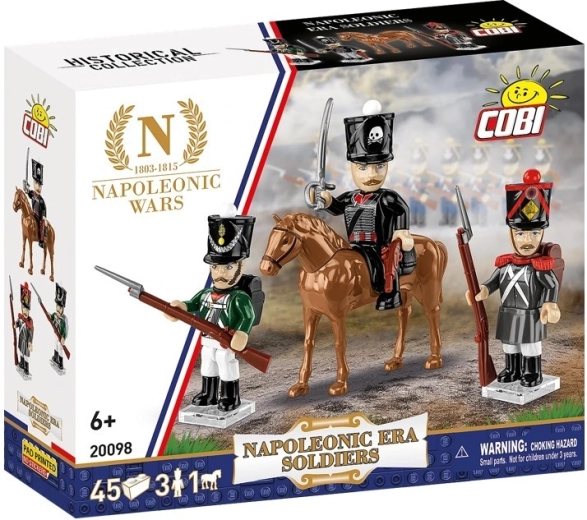 Cobi Napoleonic Wars figurine de soldați din epoca napoleoniană