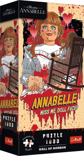 Puzzle Trefl Premium Plus Hall of Horror: Annabelle 1000 de piese