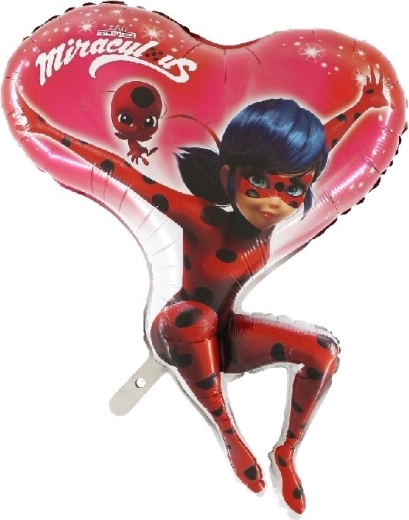 Balon din folie Miraculous, modelat – 1 bucată