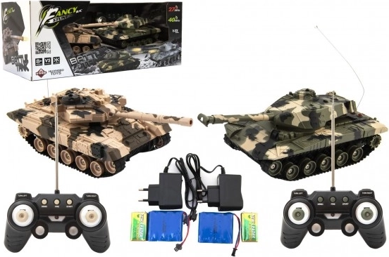 Bătălie de tancuri, modele RC cu pachet reîncărcabil