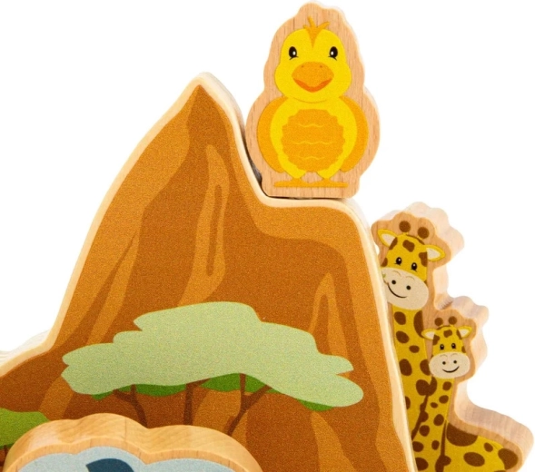 Figurine din lemn masiv pentru mâini mici