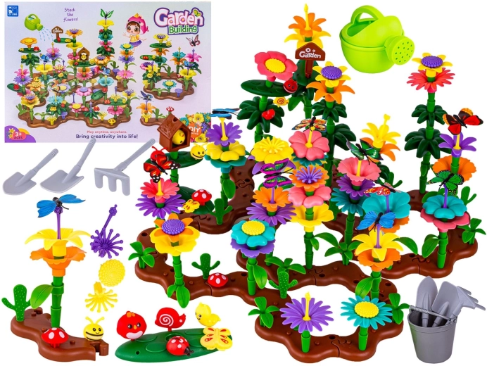 Set de construcție grădină de flori – 322 piese
