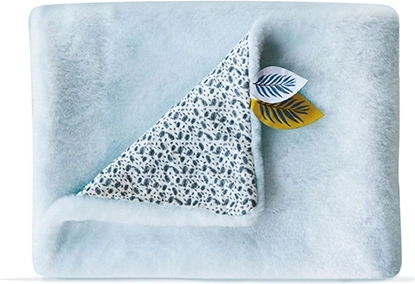 pătură pentru copii din pluș koala Yoca 70 × 100 cm albastră