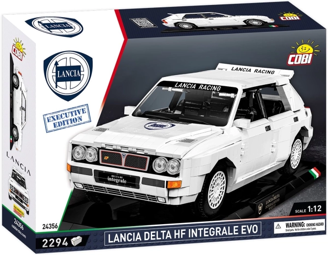 Cobi Lancia Delta HF Integrale Evo ediția executive 1:12 (2294 piese)