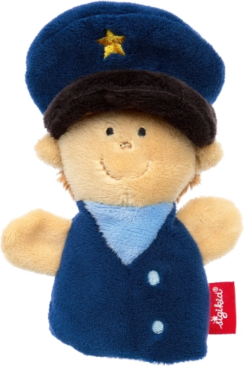 Sigikid păpușă de deget din pluș (marionetă) – polițist